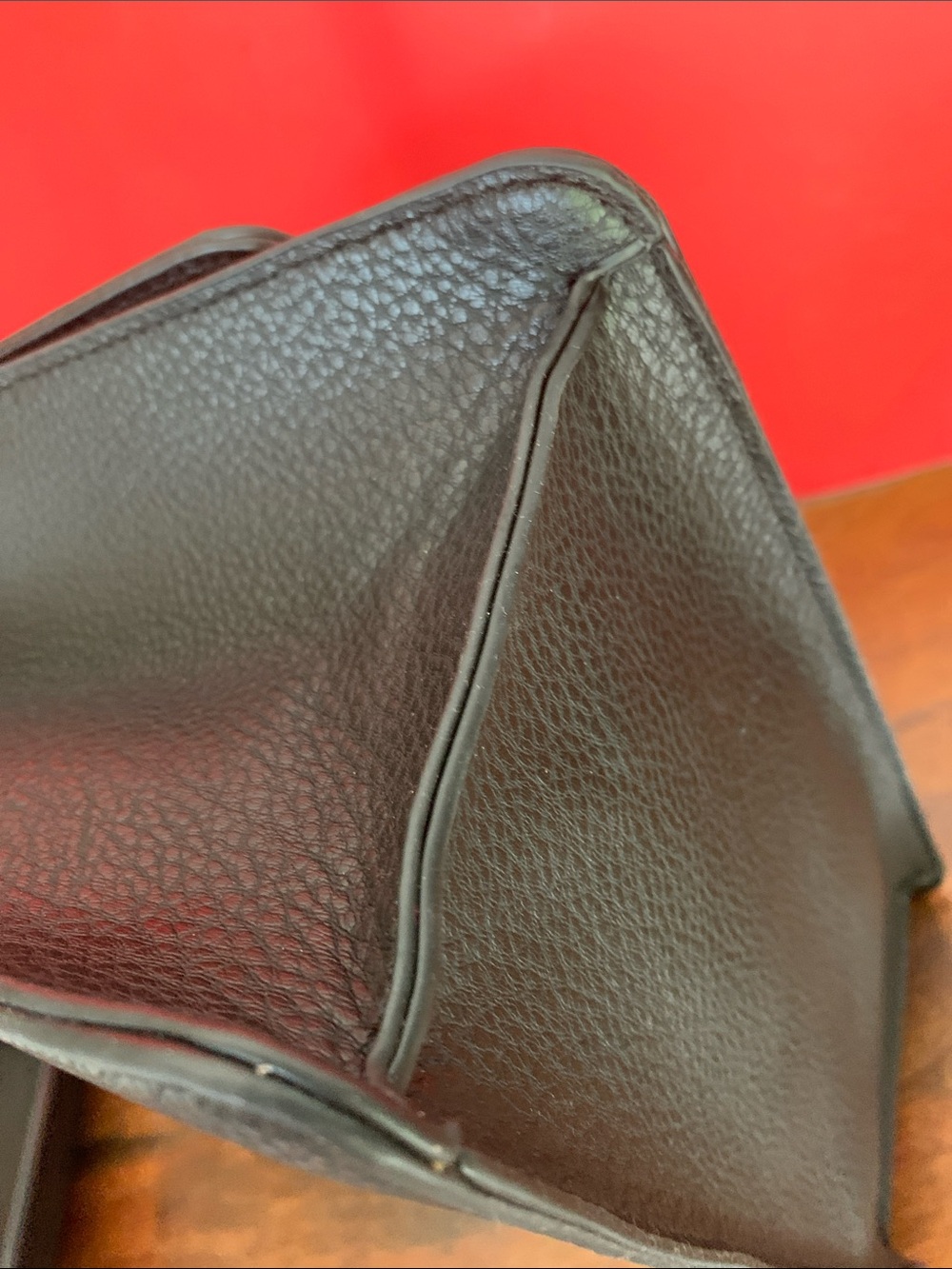 Ellen Tracy Black Top-Handle Satchel with Detachable Strap - Picture 6 of 10